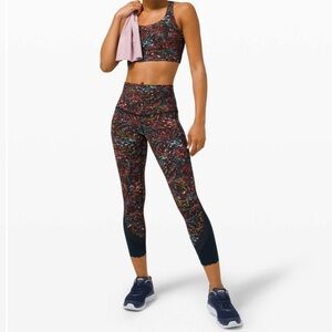 Women’s Lululemon Wunder Under High Rise Luxtreme 21”Scallop Hem Crop Legging 8